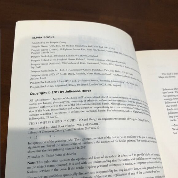 The Complete Idiot’s Guide to Plant-Based Nutrition Pre-owned Book. - Picture 7 of 11